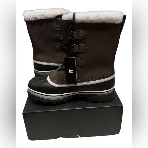 NEW IN THE BOX SOREL CARIBOU waterproof boots - Picture 2 of 9
